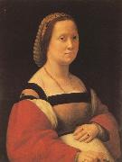 RAFFAELLO Sanzio Portrait of woman oil painting artist